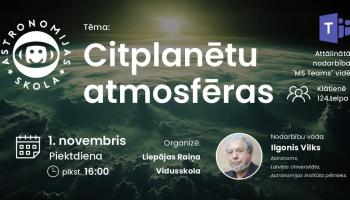 Astronomijas Skola: Citplanētu atmosfēras